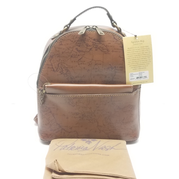 Patricia Nash Bags Patricia Nash Mini Map Convertible Backpack Poshmark